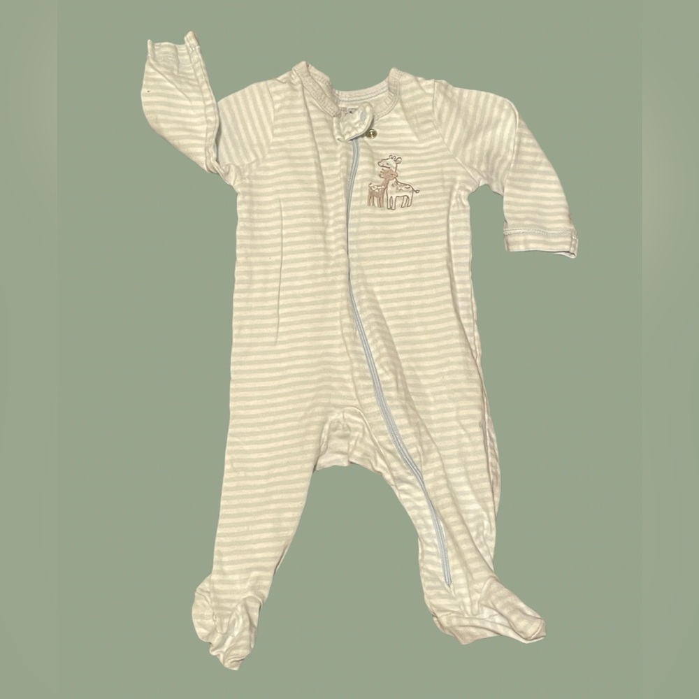 0-3M CARTER'S: ONSIE FOOTIE PAJAMAS